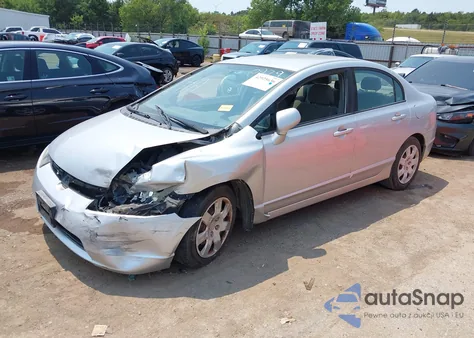 2008 Honda Civic Lx из США, поврежденный, VIN 1HGFA16528L000979